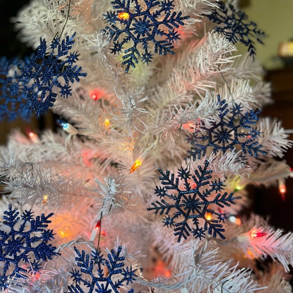 30 Christmas Blue Snowflake
Ornaments - Picture 6 of 8